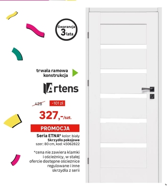 Leroy Merlin Skrzydło drzwiowe artens oferta