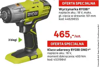 Leroy Merlin Klucz udarowy ryobi oferta