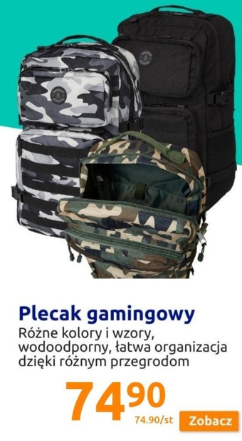 Action Plecak oferta