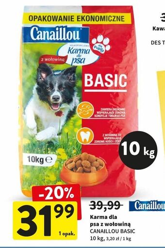 Intermarche Karma dla psa basic z wołowiną canaillou oferta