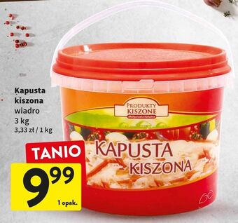Intermarche Kapusta kiszona produkty kiszone oferta