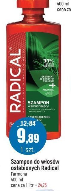 E.Leclerc Szampon do włosów wzmacniający radical oferta