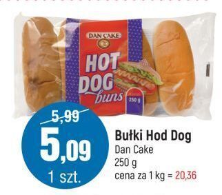 Bułka hot dog dan cake