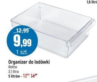 E.Leclerc Organizer do lodówki loft 3.1 l rotho oferta