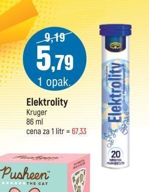 E.Leclerc Tabletki musujące elektrolity kruger oferta