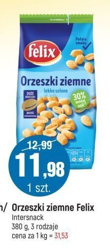 E.Leclerc Orzeszki ziemne lekko solone felix oferta
