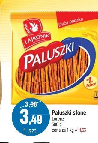 E.Leclerc Paluszki słone lajkonik oferta