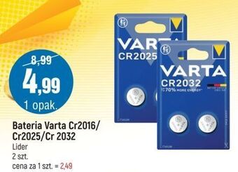 E.Leclerc Bateria cr 2032 varta oferta