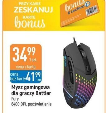 E.Leclerc Mysz battler fury oferta