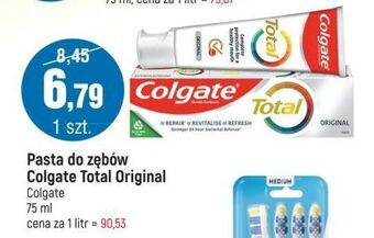 E.Leclerc Pasta do zębów original colgate total oferta