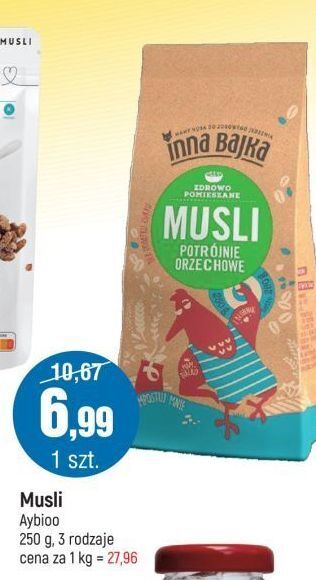 Musli potrójnie orzechowe inna bajka