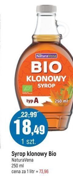 E.Leclerc Syrop klonowy naturavena oferta