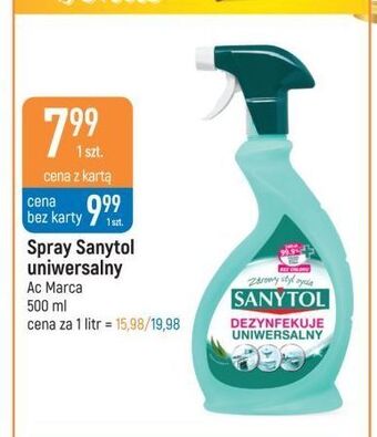 E.Leclerc Płyn do dezynfekcji uniwersalny eukaliptus sanytol oferta