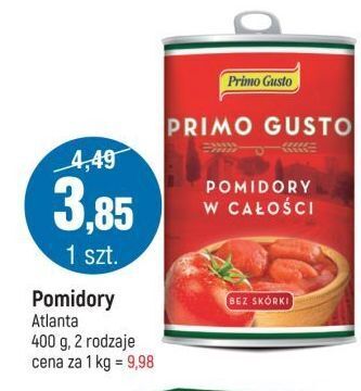 E.Leclerc Pomidory w całości melissa primo gusto tomatera oferta