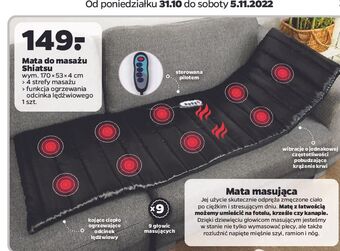 Netto Mata do masażu shiatsu 12v oferta