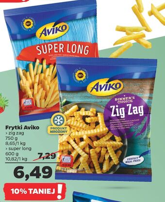 Netto Frytki karbowane aviko zig zag oferta