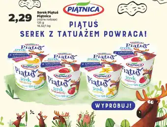 Netto Jogurt kremowy malinowy piątnica piątuś oferta