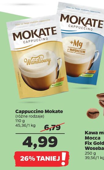 Netto Cappuccino waniliowe mokate oferta