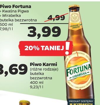 Netto Piwo fortuna mirabelka oferta