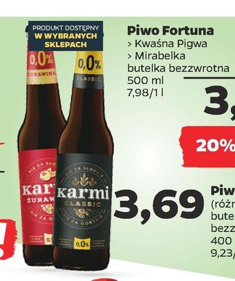 Netto Piwo karmi żurawina oferta