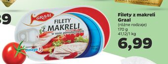Netto Filety z makreli w sosie pomidorowym graal oferta