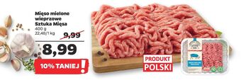 Netto Mięso mielone wieprzowe sztuka mięsa netto oferta