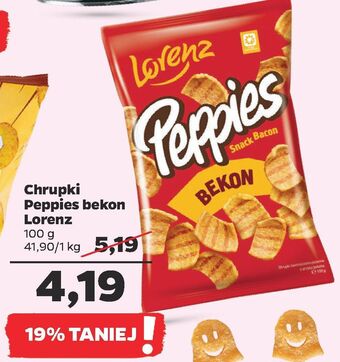 Netto Chrupki bekonowe lorenz peppies oferta