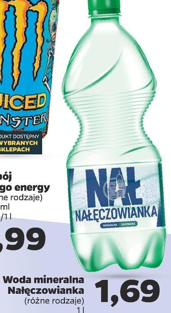 Netto Woda gazowana nałęczowianka oferta