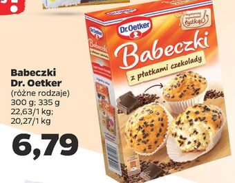 Netto Babeczki z płatkami czekolady dr. oetker oferta