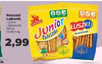 Netto Paluszki lajkonik junior oferta