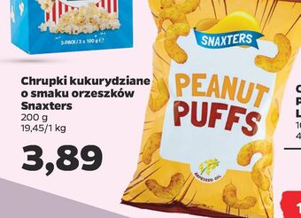 Netto Chrupki kukurydziane orzechowe snaxters oferta