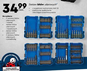 Biedronka Zestaw bitów udarowych niteo oferta
