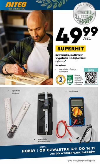 Biedronka Suwmiarka cyfrowa niteo tools oferta