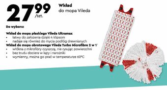 Biedronka Wkład do mopa turbo 2w1 vileda oferta