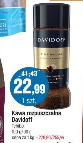 E.Leclerc Kawa davidoff cafe fine aroma oferta
