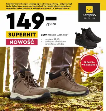 Biedronka Buty męskie 42-45 campus oferta