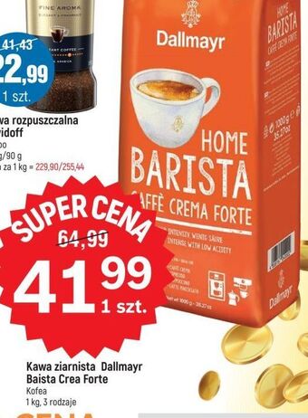 E.Leclerc Kawa dallmayr home barista caffe crema forte oferta