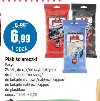 E.Leclerc Ściereczki do kokpitu matowe plak oferta