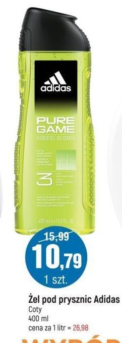 E.Leclerc Żel pod prysznic adidas men pure game oferta