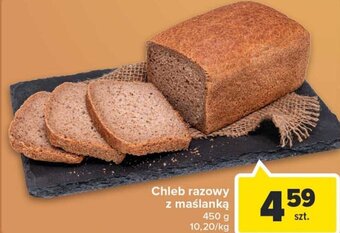 Carrefour Chleb razowy z maślanką 450g oferta