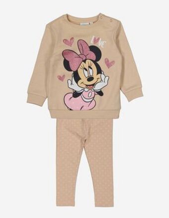 Takko Fashion Niemowlę komplet pidżamowy bluza i leginsy - myszka minnie oferta