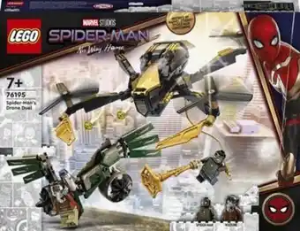 Smyk Lego marvel spider-man, bojowy dron spider-mana, 76195 oferta