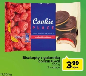 Carrefour Express Cookie Place biszkopty z galaretką 300g oferta