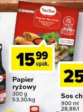 Carrefour Papier ryżowy tao oferta