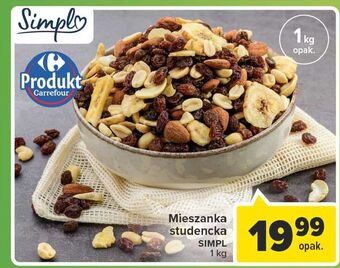 Carrefour Mieszanka studencka simply oferta