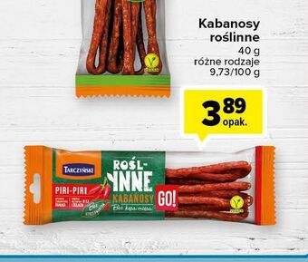 Carrefour Kabanosy piri-piri tarczyński roślinne oferta