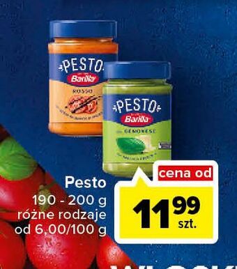 Carrefour Pesto rosso barilla oferta