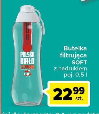 Carrefour Butelka filtrująca soft 500 ml oferta