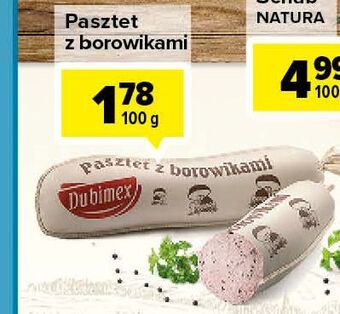Carrefour Pasztet z borowikami dubimex oferta