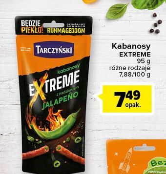 Carrefour Kabanosy jalapeno tarczyński extreme oferta